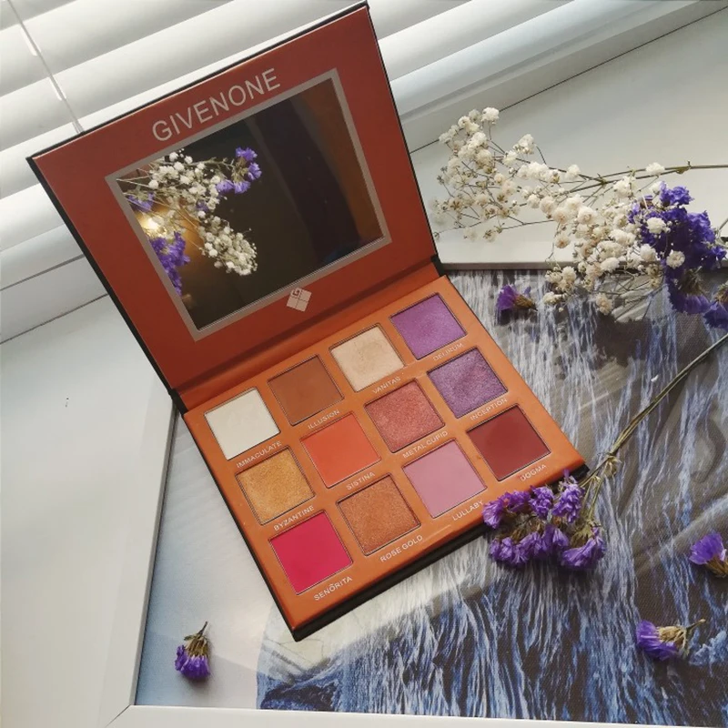 GIVENONE Dreamy палитра теней для век долговечная водонепроницаемая с поддержкой