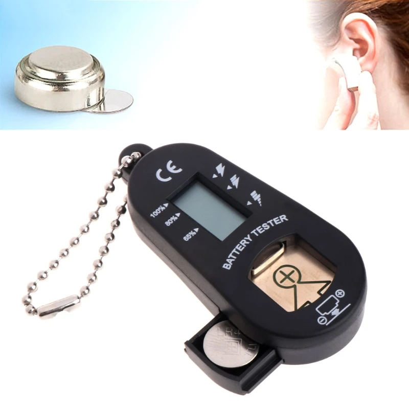 

Hearing Aid Battery Portable Measuring Apparatus Device Electric LCD Screen BC06 P82D