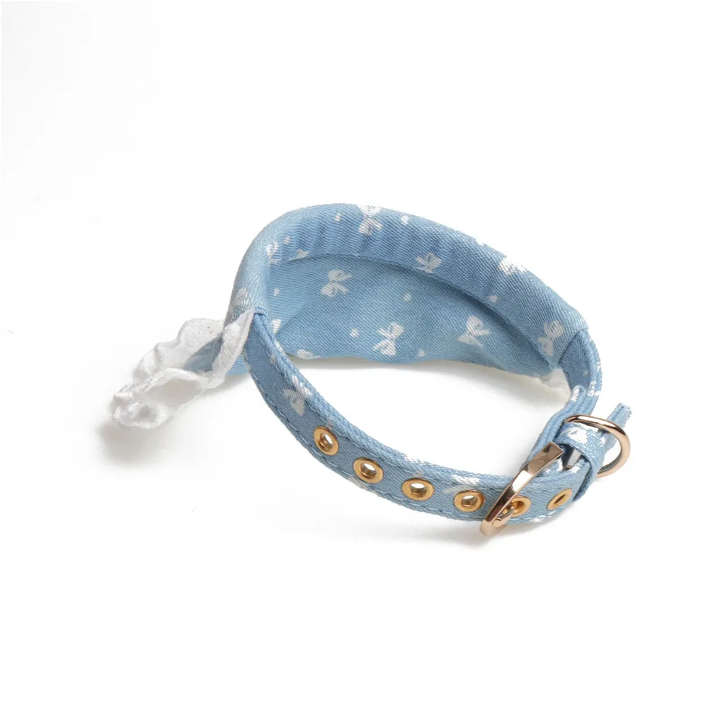 Фартук с цветочным узором ошейник для домашних животных производство кожи