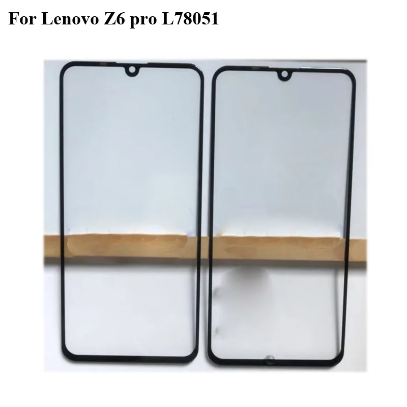 2 шт. для Lenovo Z6 pro L78051 передняя внешняя стеклянная линза Ремонт сенсорного экрана
