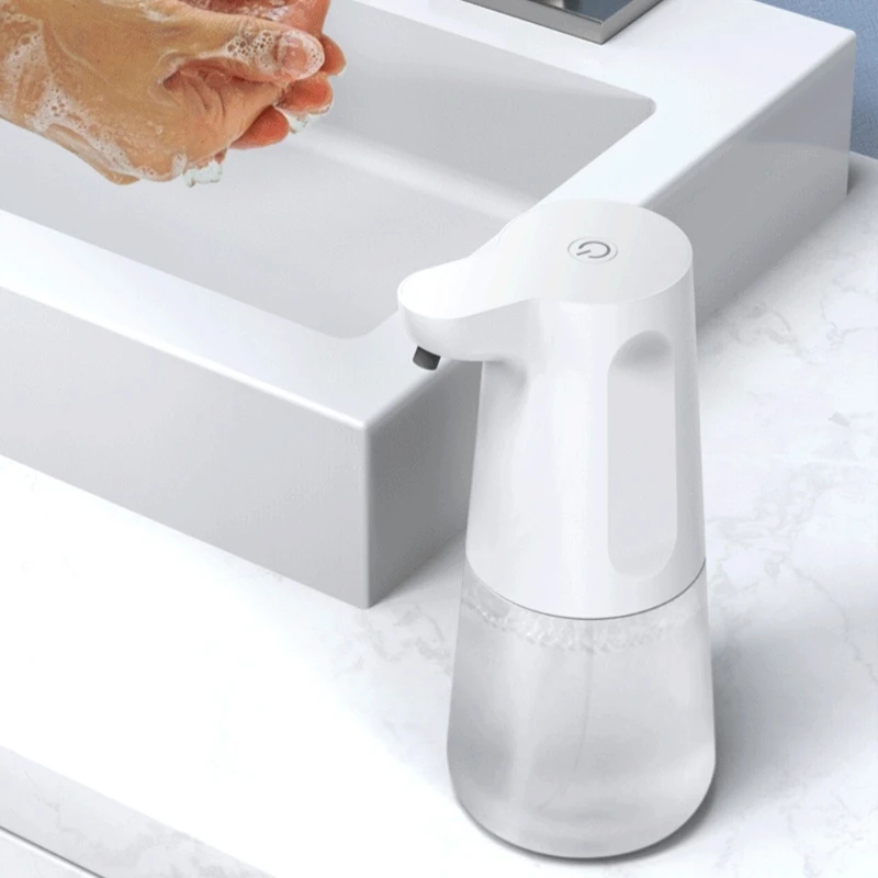 

350ml Capacity Automatic Soap Dispenser Infrared Technology Hand Soap Dispenser Rechargeable Soap Dispenser Convenient