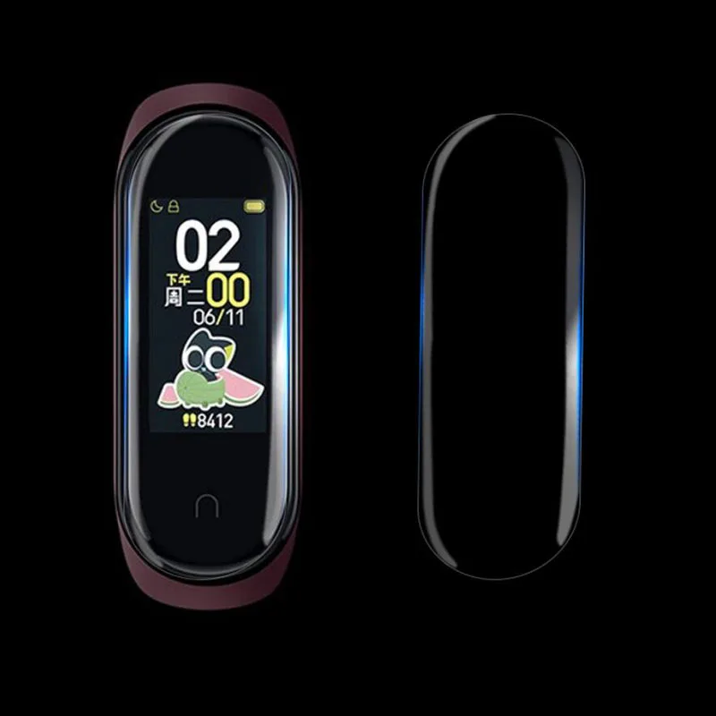 Защитная пленка для xiaomi band 2 3 4 ультратонкая Защита экрана mi band2 band3 band4 мой умный
