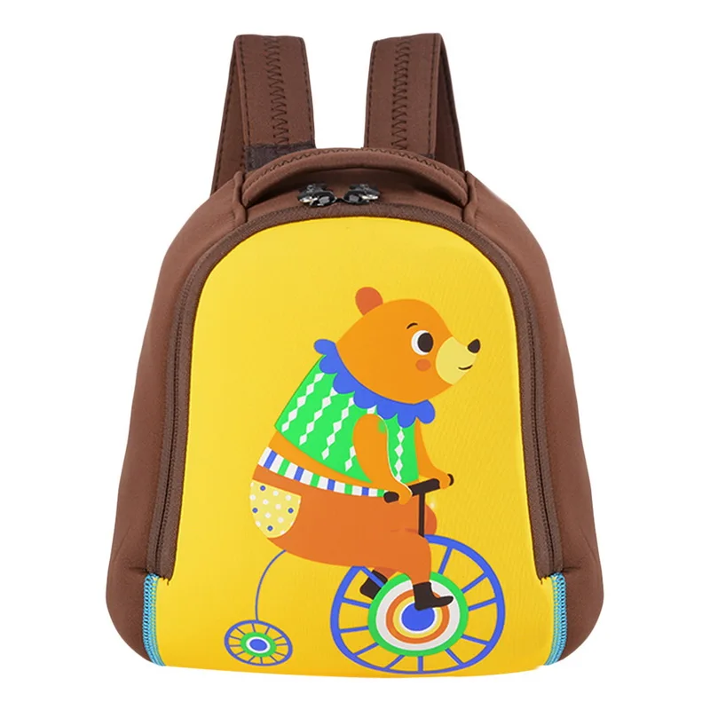 Детский рюкзак с рисунком милых животных дизайнерская сумка для школы и детского