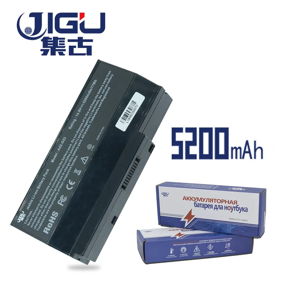 Аккумулятор JIGU для ноутбука ASUS G73 G73G G53 батарея G73/G73G/G53/07G016DH1875/07G016HH1875/90 NY81B1000Y/70