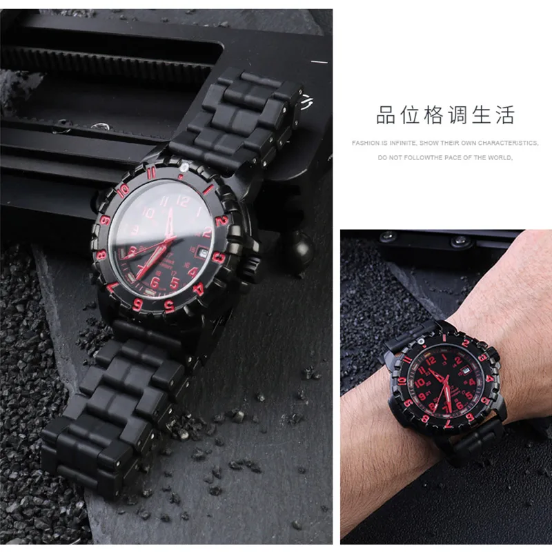 Пластиковый стальной ремешок для часов серии Casio Protrek фотоэлемент деталь 50/70