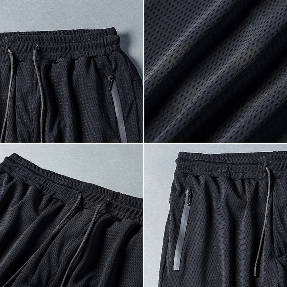 Брюки мужские спортивные эластичные дышащие штаны для воркаута спортзала