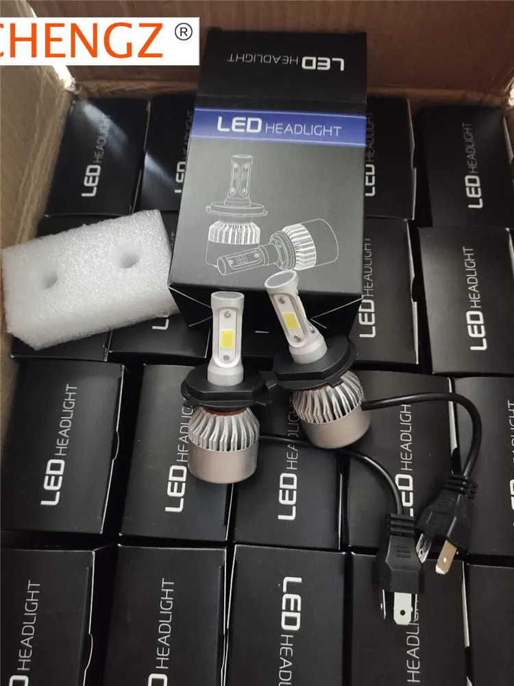 Бесплатная доставка 100 Декодер каналов кабельного телевидения H4 H7 H11 9005 9007 S2