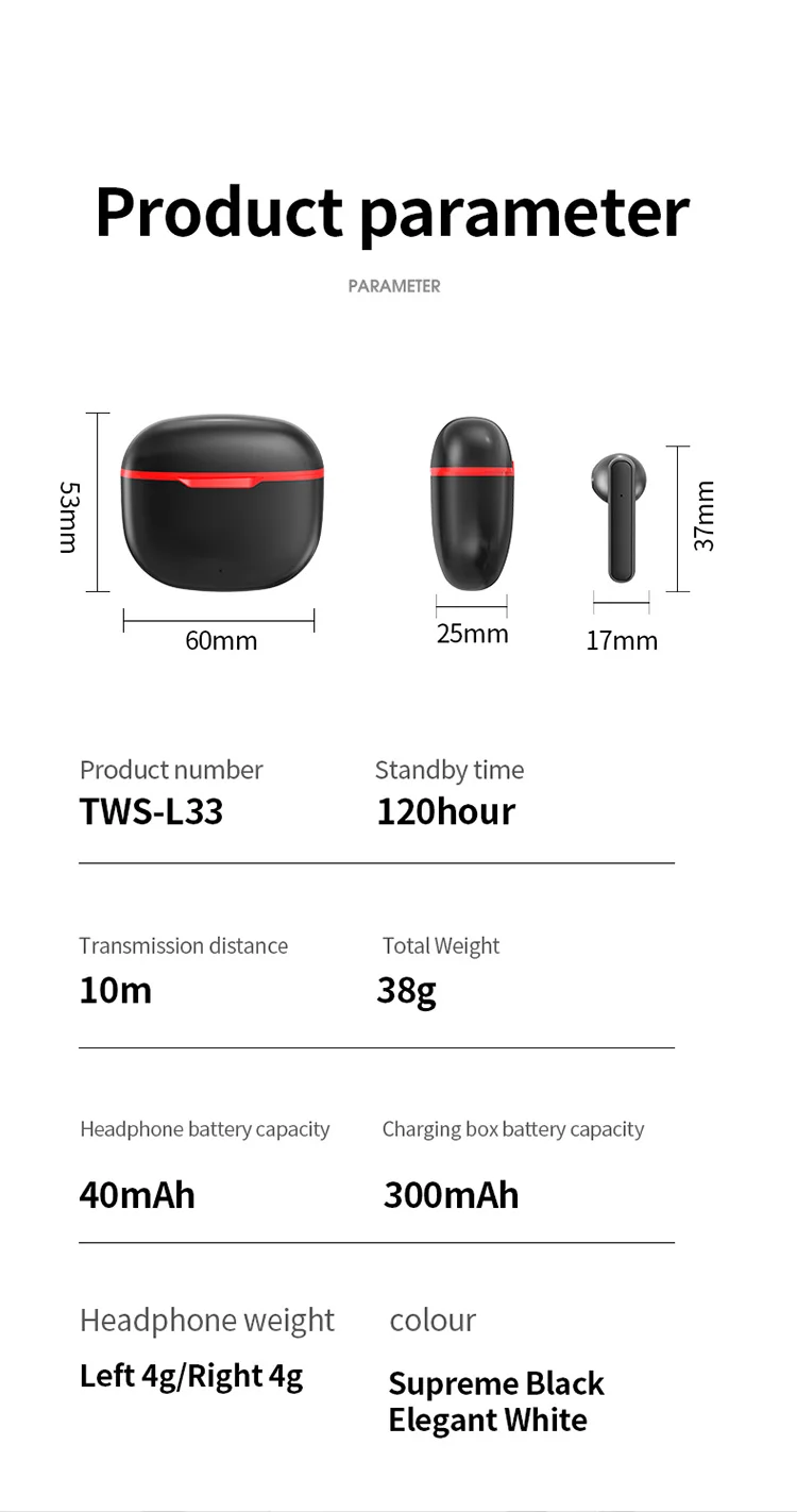 

Headphone Waterproof Earbuds Stereo Headset For Xiaomi Huawei Iphone Samsung Mini