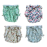 ddlg lace up adult diaper pocket japanese style special made human baby diapers abdl repeated use of pvc physiological underwear