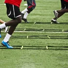 Лестница Для ловкости, Спортивная, для скоростных прыжков, тренировок на открытом воздухе, упражнений, футбольного снаряжения, лестница для тренировок по футболу и бегу