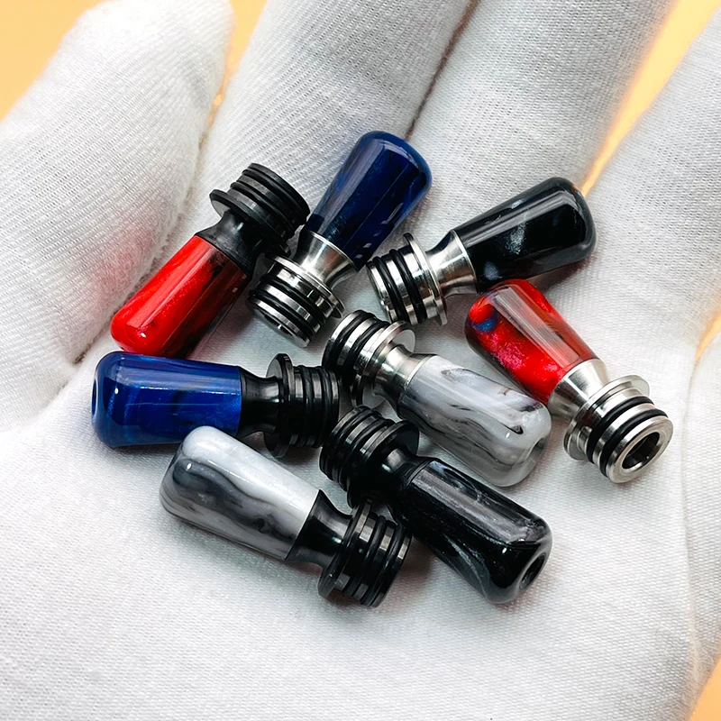 DSXvape MTL капельный наконечник 510 316 Смола из нержавеющей стали 3 мм для резьбового