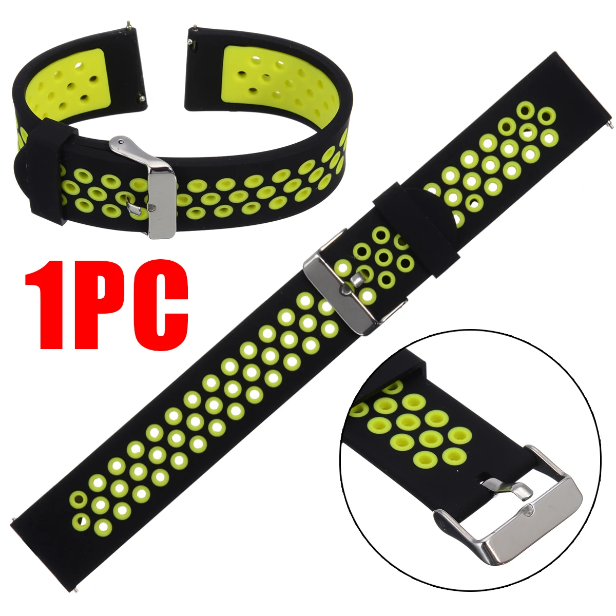 Universal Fashion Colorful for Samsung Galaxy Watch Replacement Silicone Sport Wrist Band Strap Bracelet Watchband 42mm/46mm | Электроника