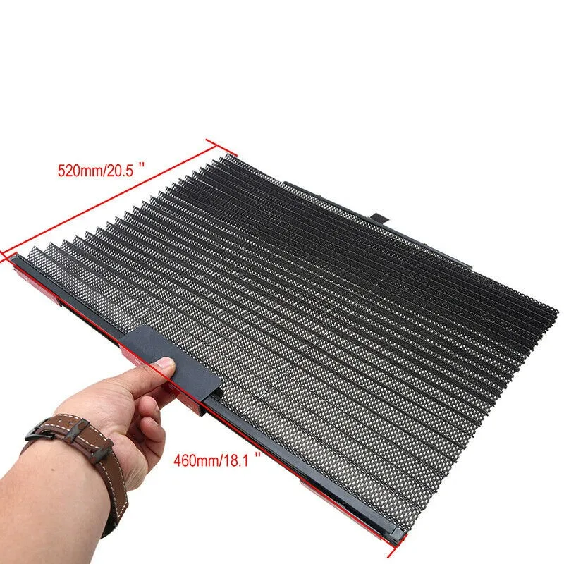

Sun Shade Windshield UV Protection Car 46cm*52cm Auto Black Curtain FIT Car Side Window