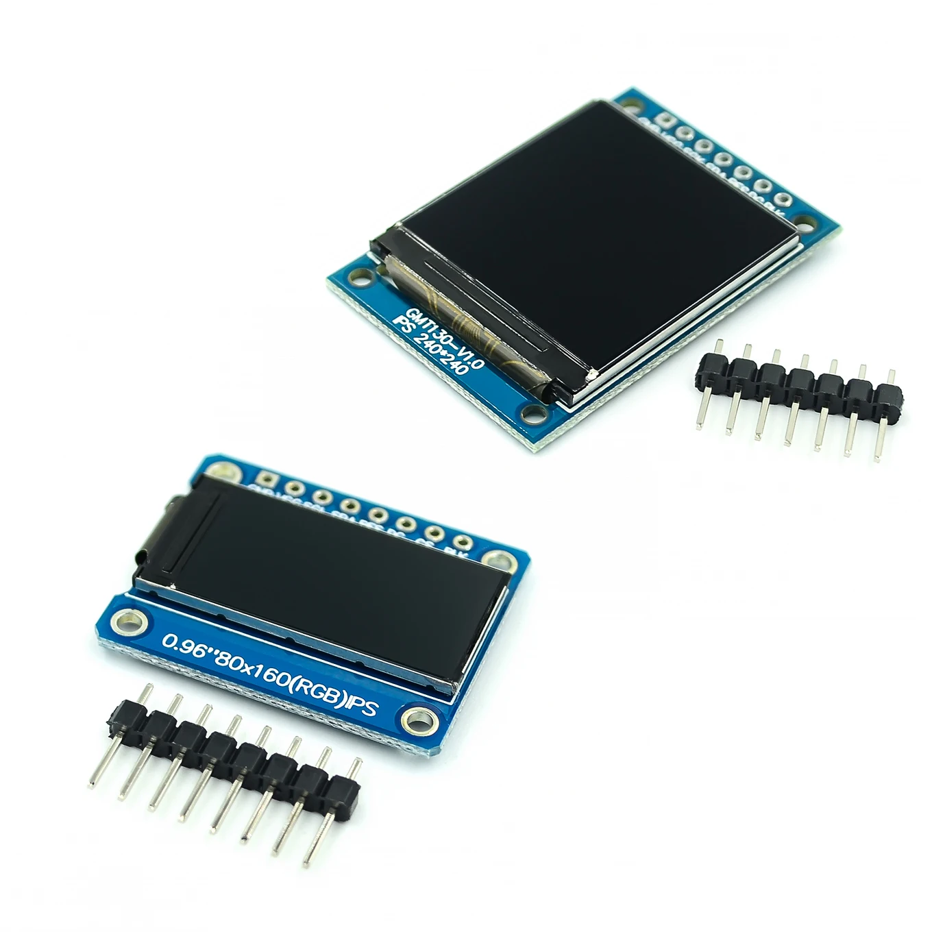TFT дисплей 0 96/1 3 дюймов ips 7P SPI HD 65K полноцветный ЖК модуль ST7735 Привод IC 80*160 (не OLED)