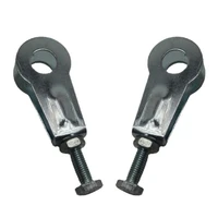 2pcsset chain tension adjuster motorcycle chain axle adjuster tensioner puller for ybr125 2005 2014