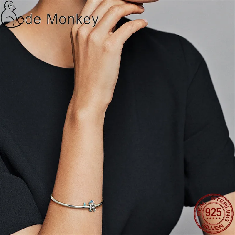 

Pandach Fish Beads Charms Fit Original Pandora Bracelet For Women DIY Jewelry Making Hot Sale 925 Sterling Silver CMS1517