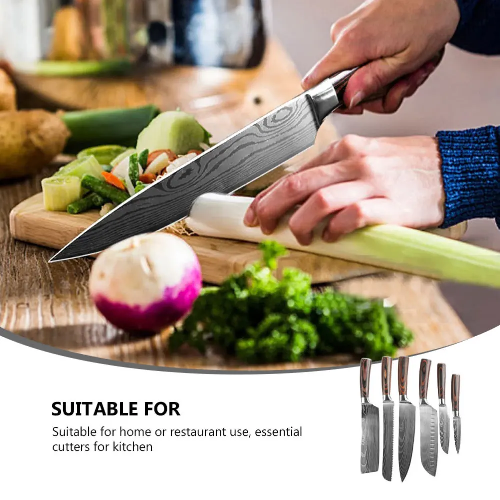 

1 Set 6pcs Practical Cutters Fruit Cutters Kitchen Gadgets (Assorted Color)