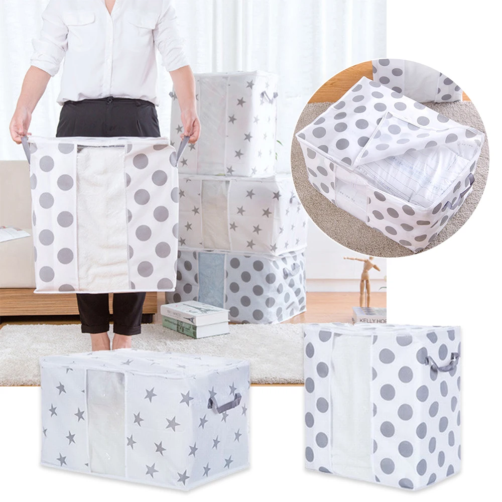 Одежда Органайзер контейнер для хранения одежды мешок из нетканого полотна