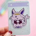 Японское аниме Сейлор Мун, заяц, брошь, мультяшный стиль, эмалированная булавка, аксессуары для одежды, популярные подарки для друзей