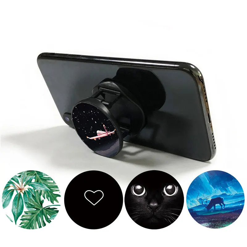 Роскошный складной держатель для телефона с сердечками и звездами смартфонов