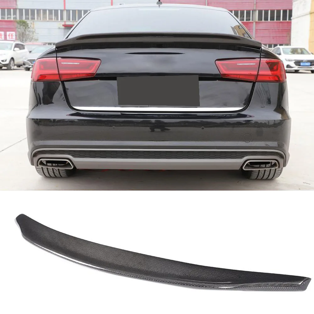Спойлер для заднего багажника из углеродного волокна A6 C7 Audi 2012 - 2018 | Автомобили и
