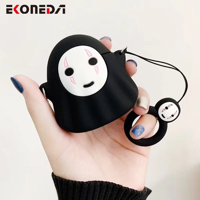 EKONEDA Мультфильм силиконовый защитный чехол для Airpods чехол мягкий без лица человек узорной чехол для Airpods