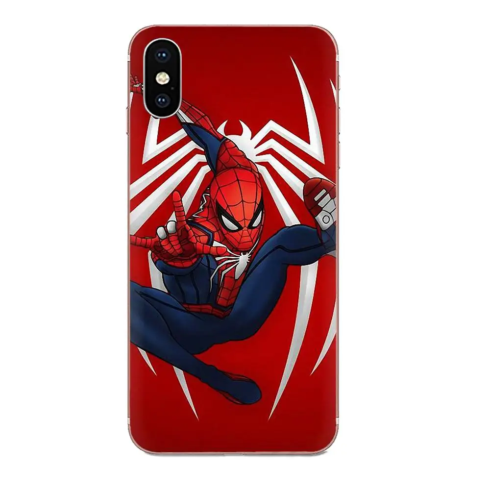 Marvel Comics Spider-man прозрачные мягкие чехлы для Galaxy J1 J2 J3 J330 J4 J5 J6 J7 J730 J8 2015 2016 2017 2018 mini Pro |