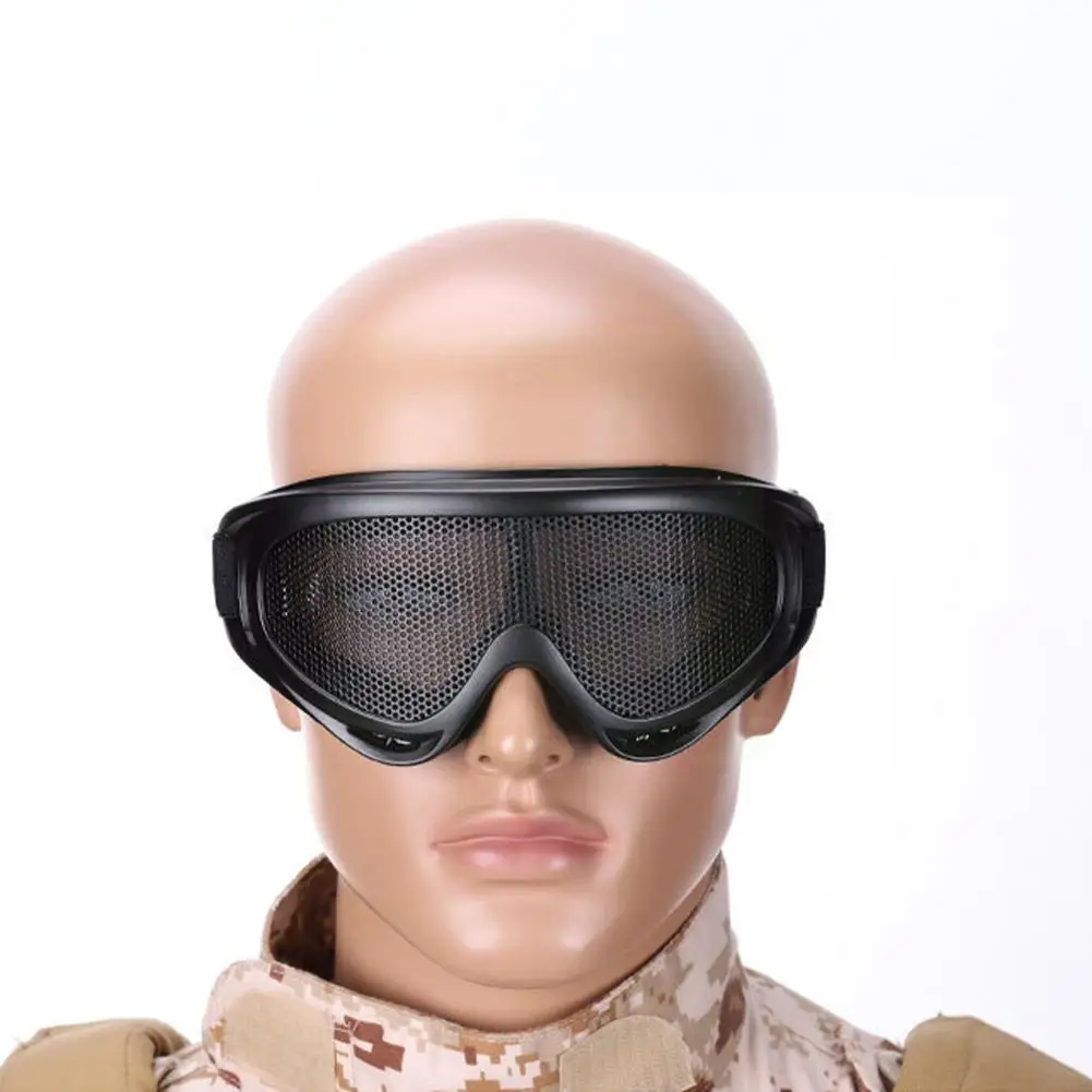 

1Pc Tactical Airsoft Paintball Goggles Windproof Anti Fog CS Wargame Protection Goggles Fits for Tactical Helmet