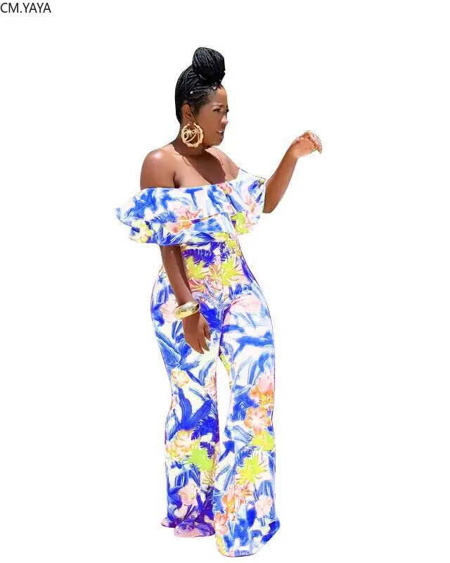 2019 Новая женская летняя Цветочный принт бабочка рукав прямой сексуальный