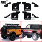 110 Rc альпинистский автомобиль Traxxas Trx-4 Bronco 92076-4 82046-4 металлический резиновый брызговик