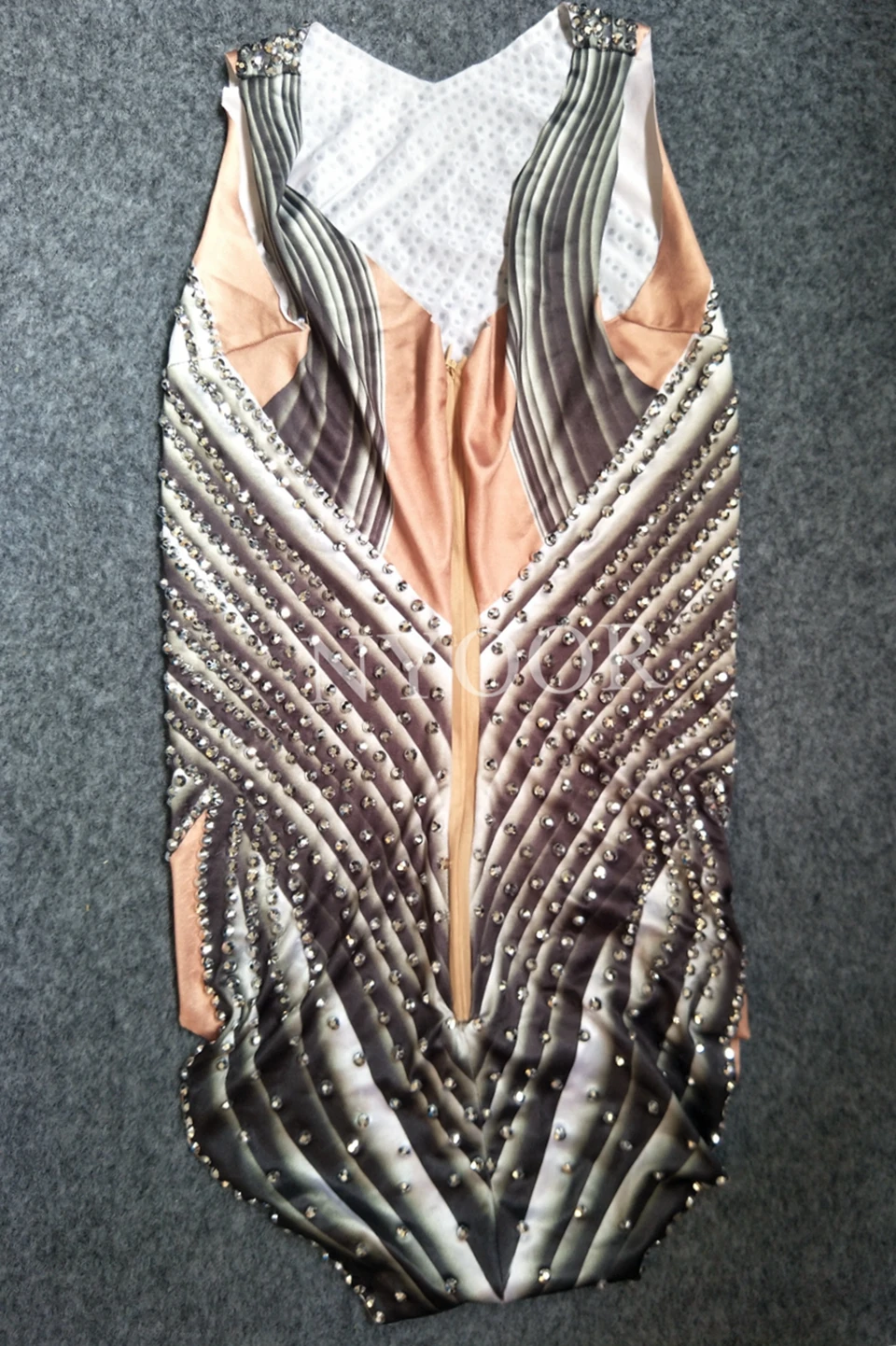 Блестящие стразы женские костюмы для выступлений костюм празднования вечеринки