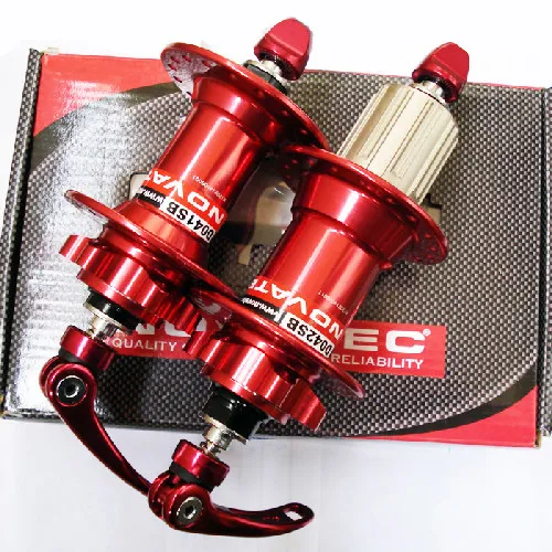 Втулка Novatec D041SB D042SB дисковая карта тормоза MTB горный велосипед Подшипник Втулки