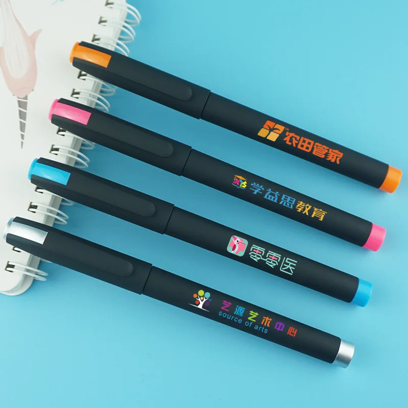 1PCS Advertising gift pen neutral custom signature ink business office promotion advertising logo | Канцтовары для офиса и