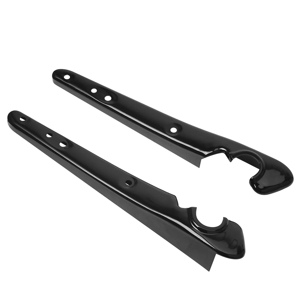 Мотоциклетный глянцевый черный брызговик для заднего крыла опорный кронштейн