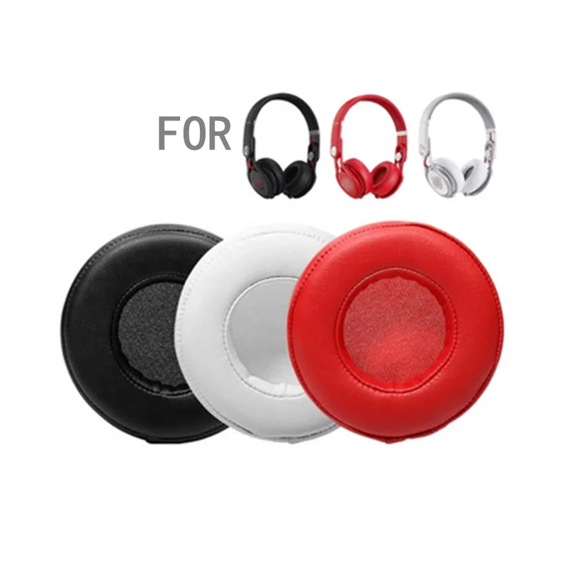 

Lambskin Round 70MM Memory Foam Ear pad For Beats Mixr On-Ear Headphones Replacement Mixr Earpads Ear Pad Cushion Cover Ear Cups