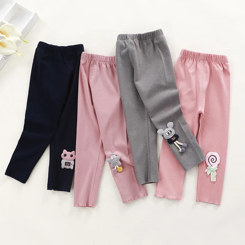 

Girls Leggings Cotton Children's Leggings Warm Elastic Skinny Pants Casual Kids Clothing Cartoon Legging Autumn Winter