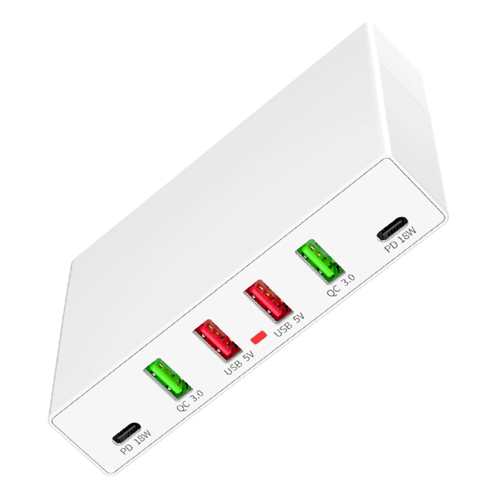 

Зарядное устройство с 6 USB-портами, 72 Вт