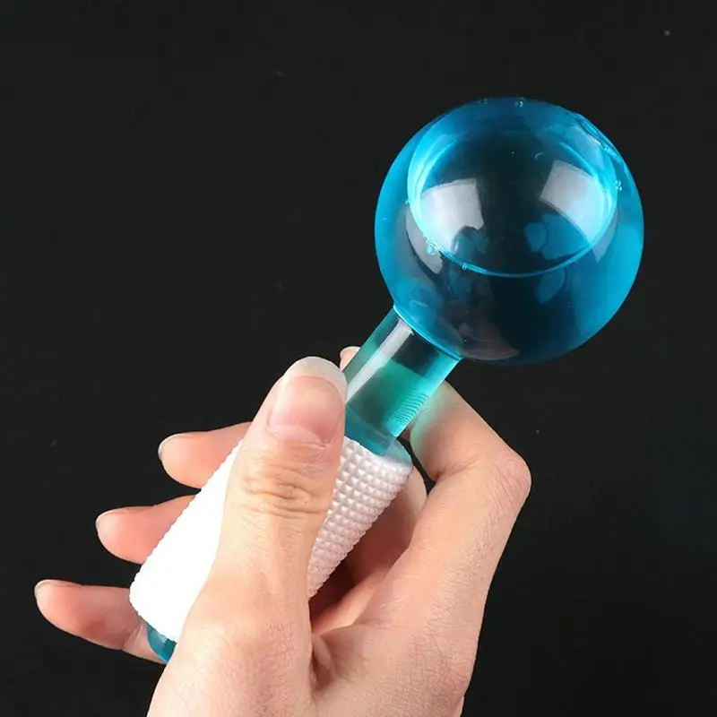 

Korean Beauty Massage Roller Ice Hockey Globes Eye Massager Energy Crystal Glass Ball Scraping
