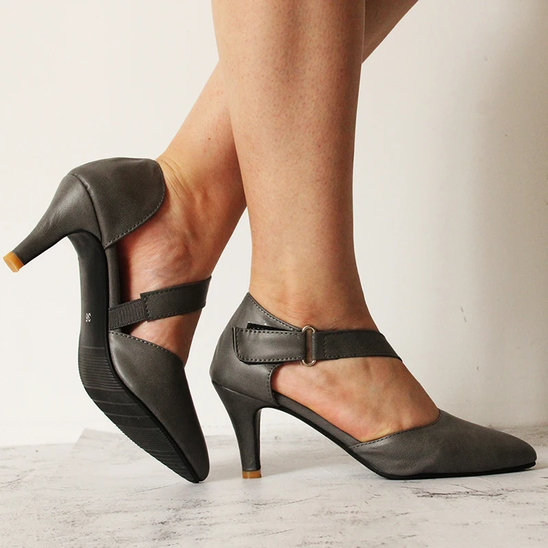 

HOT Summer Sandalias Femeninas High Heels PU Pointed Sandals Sexy Female Summer Shoes Mujer Zapatos Mujer Pumps 2021