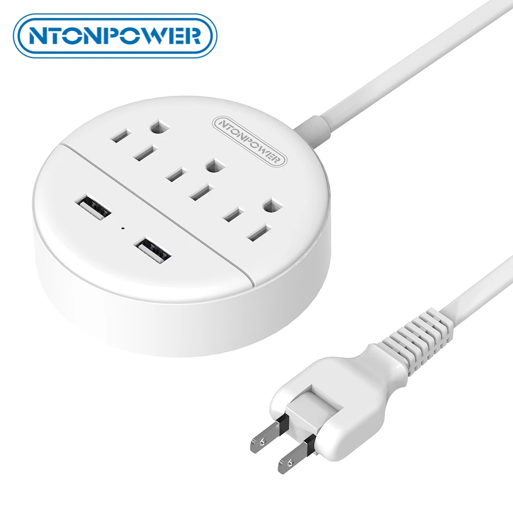 Японская штепсельная вилка NTON POWER с удлинителем 1 8 м 3AC 2USB настенная лента питания