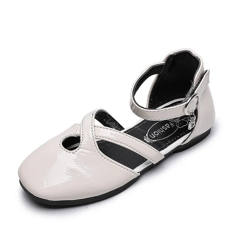 Новинка балетные туфли принцессы для девочек 2020 сандалии на плоской подошве