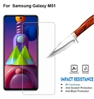 Для Samsung Galaxy M51 закаленное стекло Защита экрана на Galaxy M51 SM-M515F Защитное стекло для Samsung M51 Pelicula de vidro