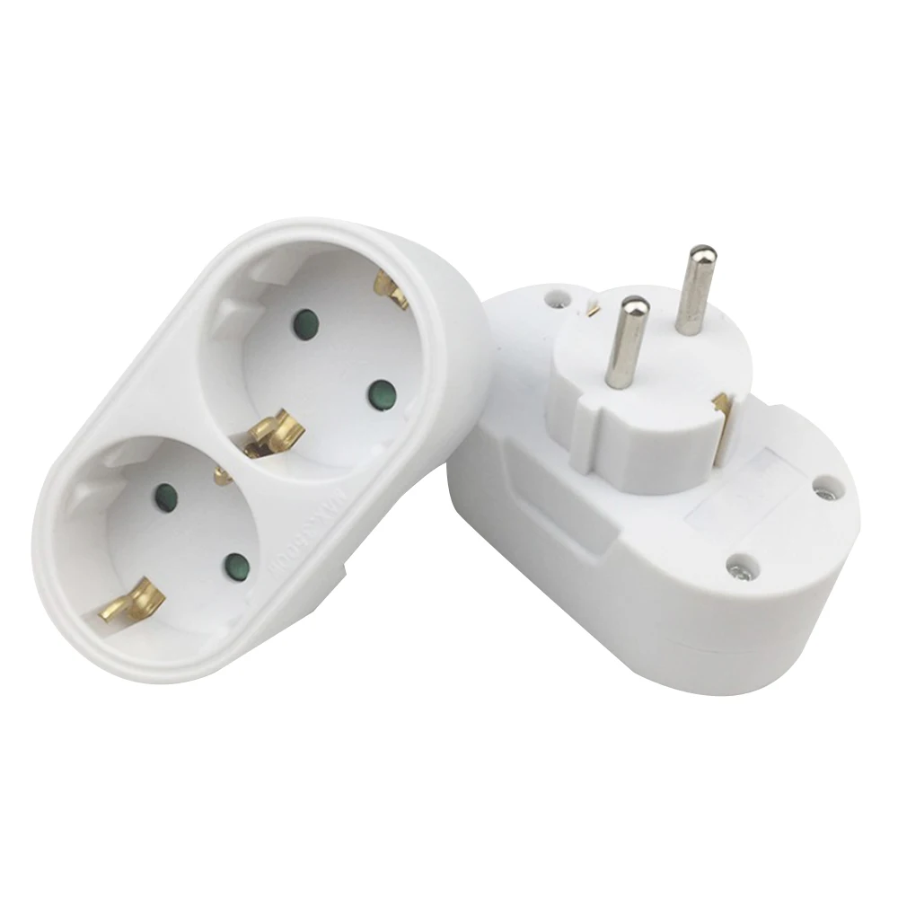 

2021 Top Quality 16A European Standard Professional European Type Conversion Plug 1To 2/ 1 To 3 Way Power Adapter Plug