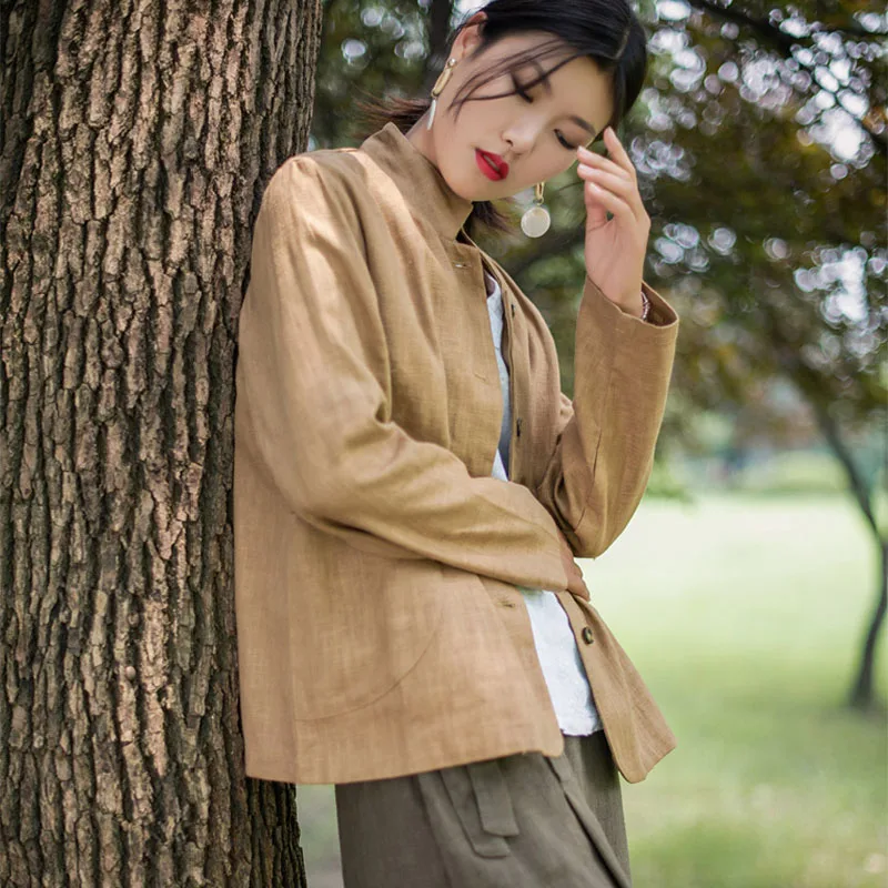 SCUWLINEN 2020 Весенняя Осенняя Куртка женская утолщенная Повседневная куртка с