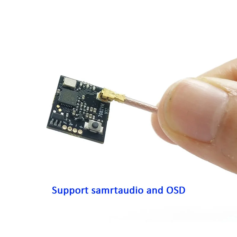 Мини 5 8G 40CH 25/100 мВт Регулируемый FPV передатчик поддержка Smartaudio Betaflight Cleanflight OSD для RC