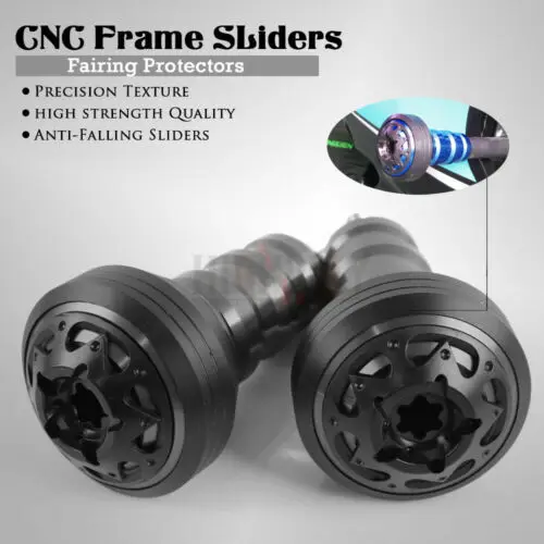 

Motorcycle Carved Falling Protection Frame Slider Fairing Guard Crash Pad Protector For KAWASAKI NINJA ZX-6R 636 2013-2017