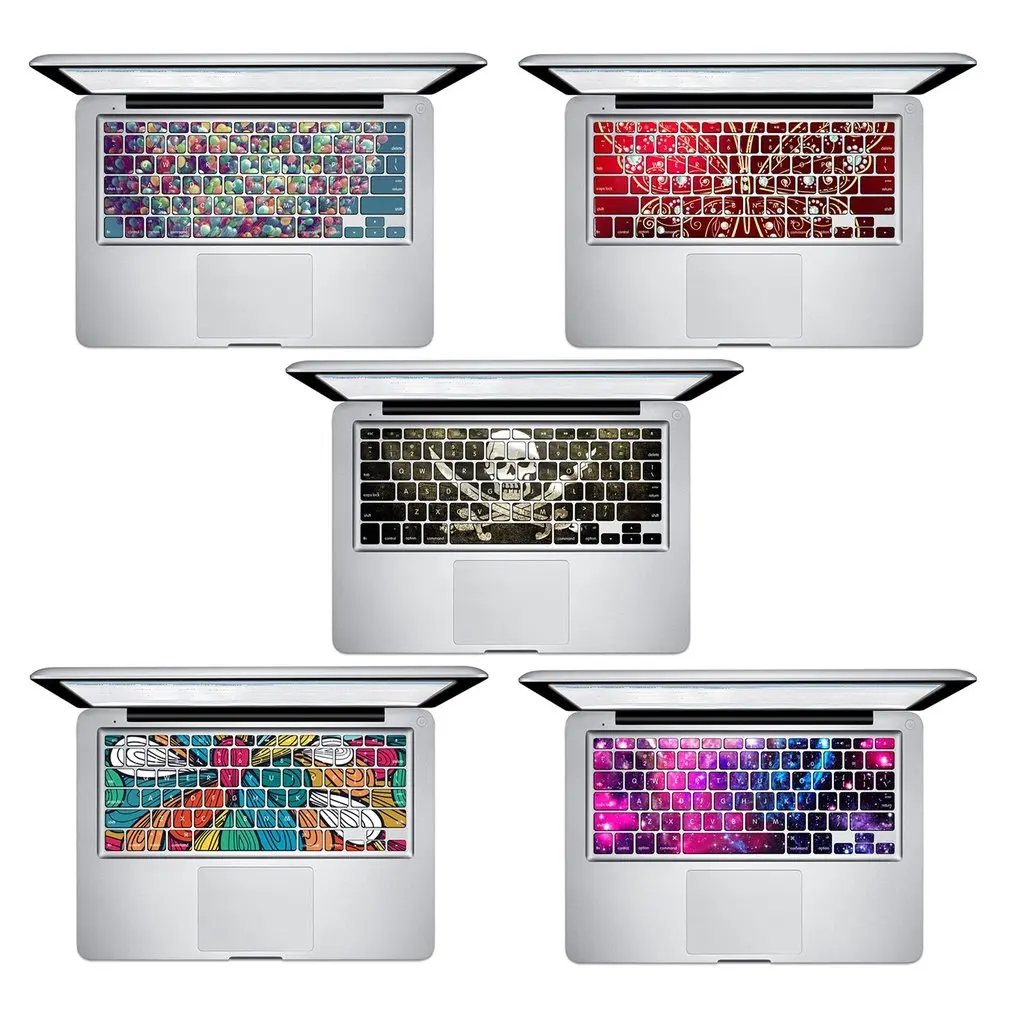 Красивые модные чехлы для планшетов с клавиатурой цветные наклейки клавиатуры