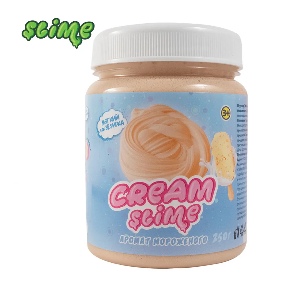 Игрушка ТМ SLIME SF02 B / I S J Cream 250 г|Пластилин| |