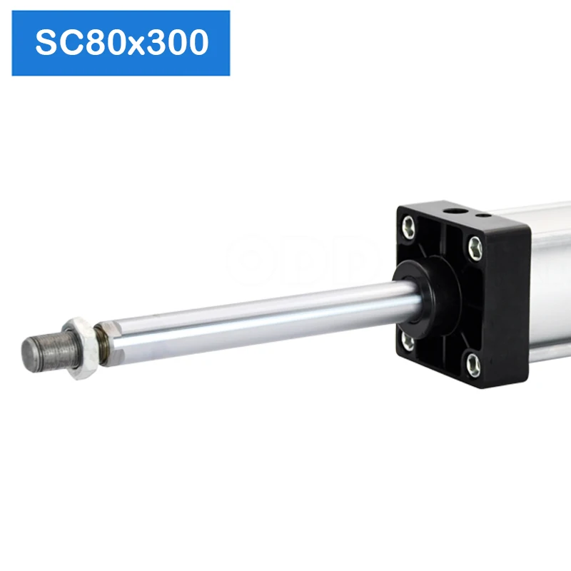 Cheap SC80X300 Bore 80mm Stroke 300mm Cylinder Double Acting Air Preaumatic Shaft | Pneumatic Parts