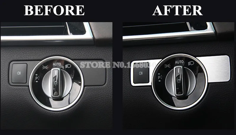 Крышка кнопки переключателя внутренней фары для Benz E Class Coupe W207 C207 2009 2016